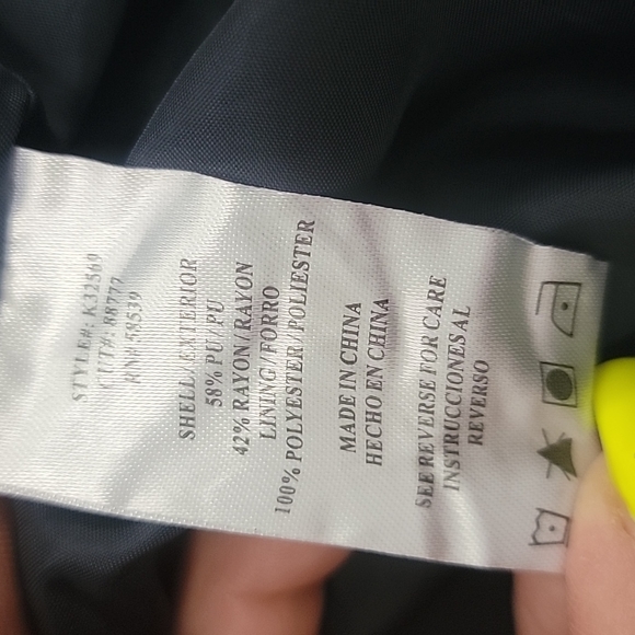 NWOT Kut from the Kloth grey faux leather moto jacket - Picture 7 of 10